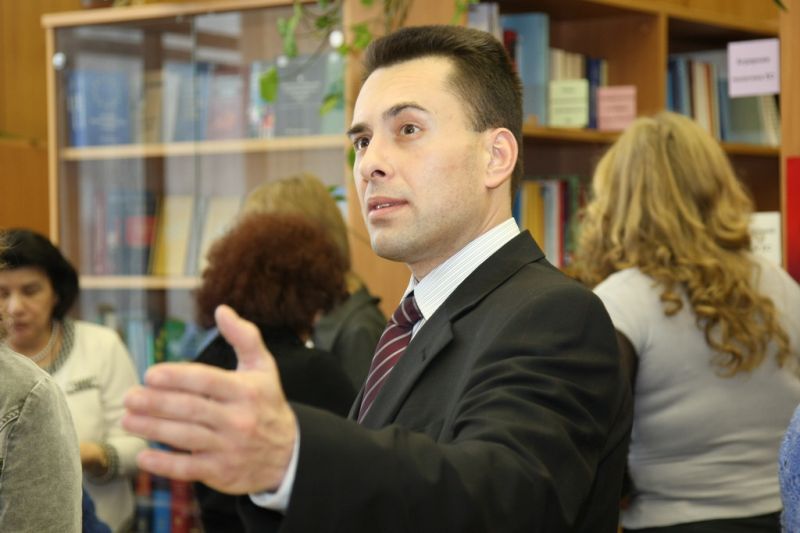 Совещание представителей Центров ЕС стран СНГ в Информационном центре МП факультета и ИЕП (27.02.2009)