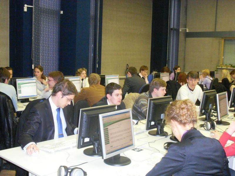 Тестирование студентов Европейского учебного института в «Competentum. Magister Plus» (8.04.2011)