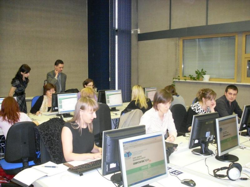 Тестирование студентов Европейского учебного института в «Competentum. Magister Plus» (8.04.2011)