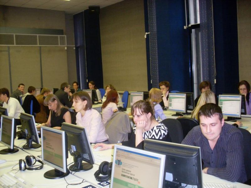 Тестирование студентов Европейского учебного института в «Competentum. Magister Plus» (8.04.2011)