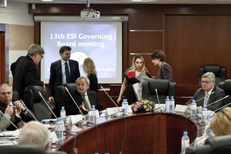 13-е заседание Руководящего совета Европейского учебного института (18.04.2011)
