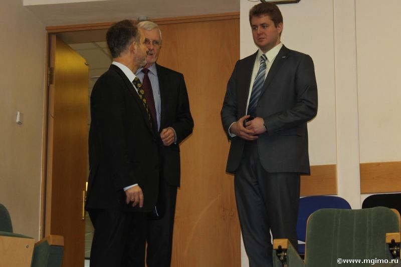 Визит ректора Колледжа Европы Поля Демаре (16.03.2012)