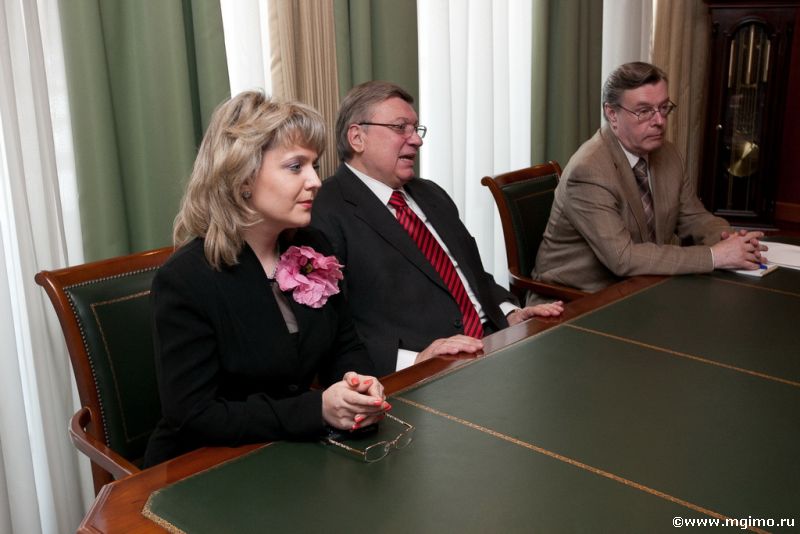 Визит ректора Колледжа Европы Поля Демаре (16.03.2012)