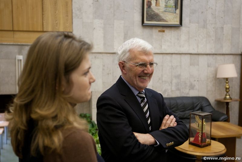 Визит ректора Колледжа Европы Поля Демаре (16.03.2012)