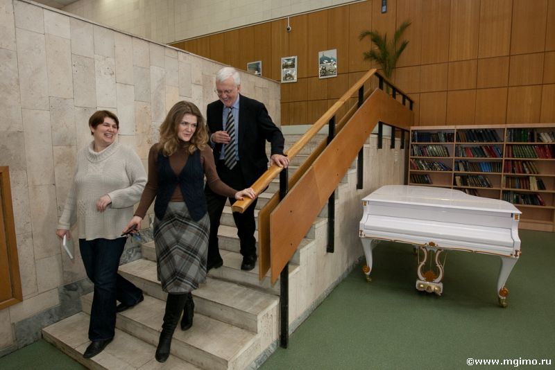 Визит ректора Колледжа Европы Поля Демаре (16.03.2012)