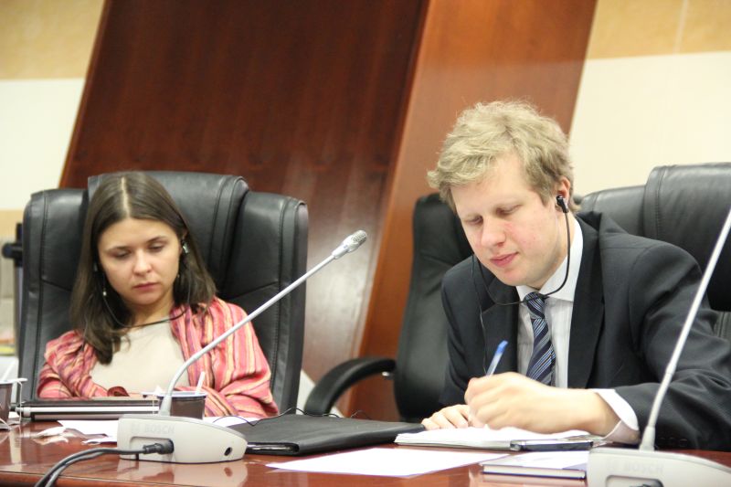Визит вице-президента Европейского Парламента Райнарда Виланда (11.04.2012)