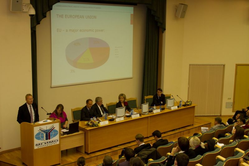Открытие нового учебного года в ЕУИ (1.10.2012)