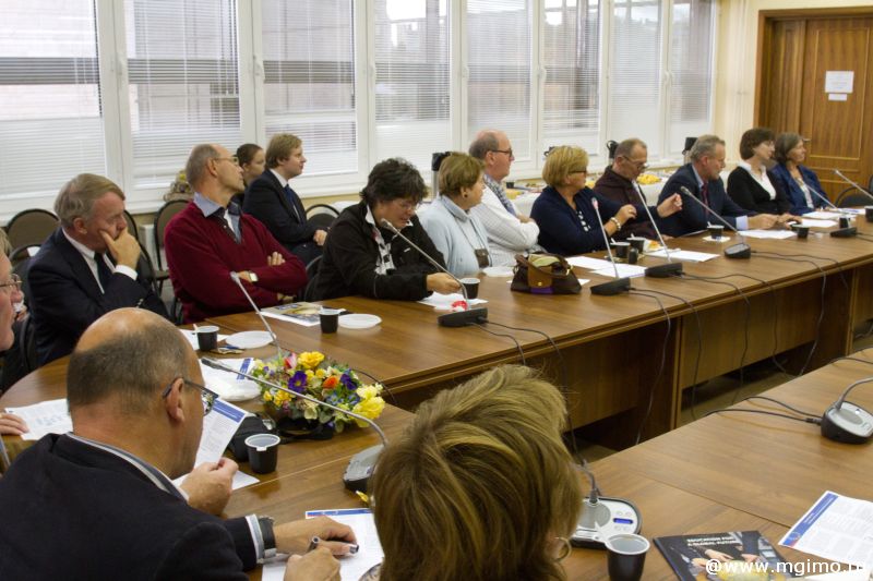 Визит представителей голландского Ротари клуба в ЕУИ (1.10.2012)