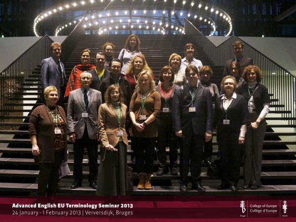 Стажировка преподавателей английского языка в Колледже Европы, г.Брюгге (январь-февраль 2013)