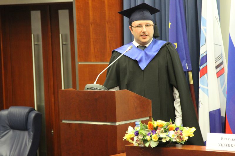 Вручение дипломов выпускникам магистратуры ЕУИ (15.06.15)