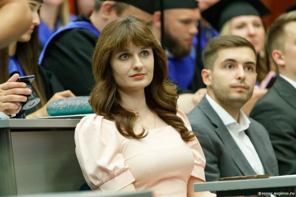 Вручение дипломов магистров