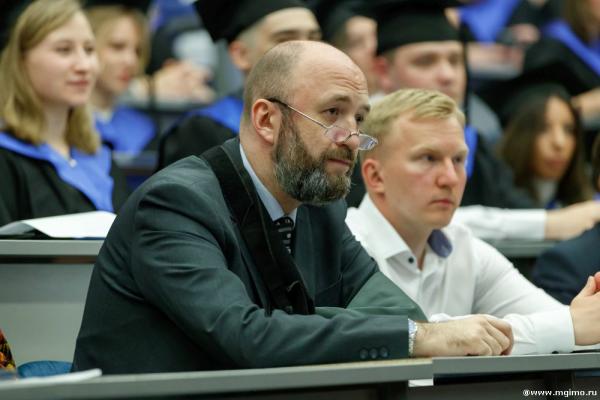 Вручение дипломов магистров