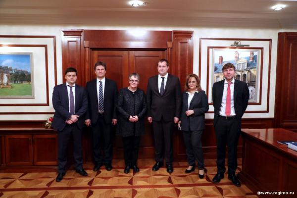 Председатель Парламентской ассамблеи Совета Европы в МГИМО