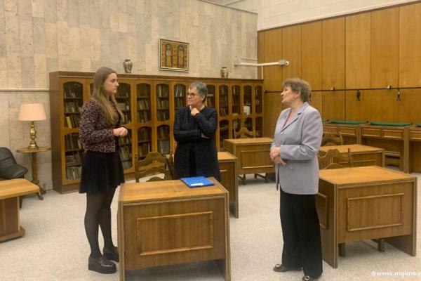 Председатель Парламентской ассамблеи Совета Европы в МГИМО