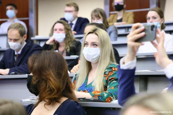 Генеральный секретарь Совета Европы М.Пейчинович-Бурич в МГИМО