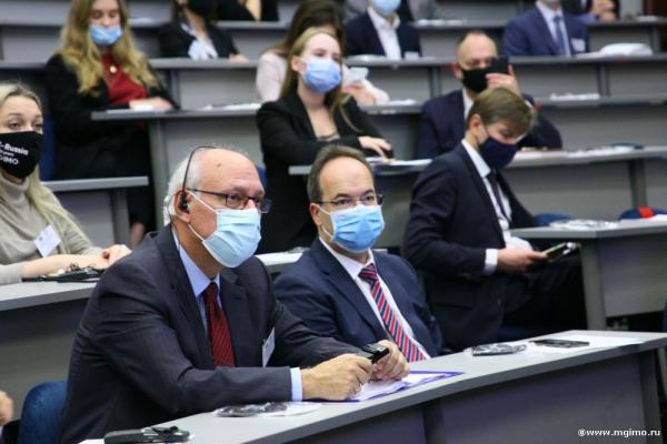 Генеральный секретарь Совета Европы М.Пейчинович-Бурич в МГИМО