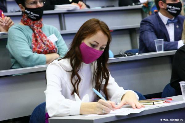Генеральный секретарь Совета Европы М.Пейчинович-Бурич в МГИМО